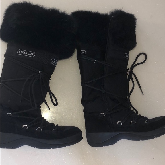 Coach snow boots - Picture 1 of 2